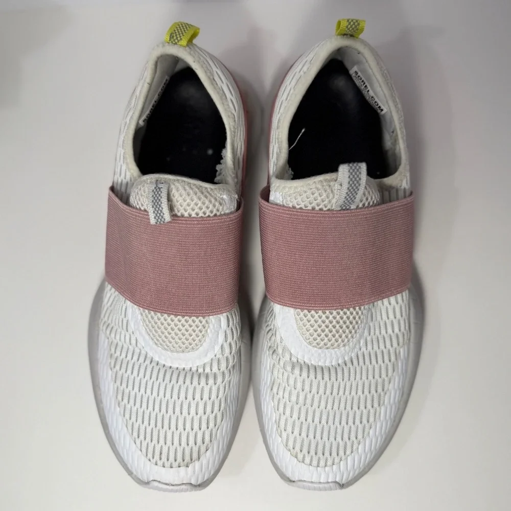Sorel Womens Kinetic Impact Slip On Sneakers Walking Shoes‎ White 8.5